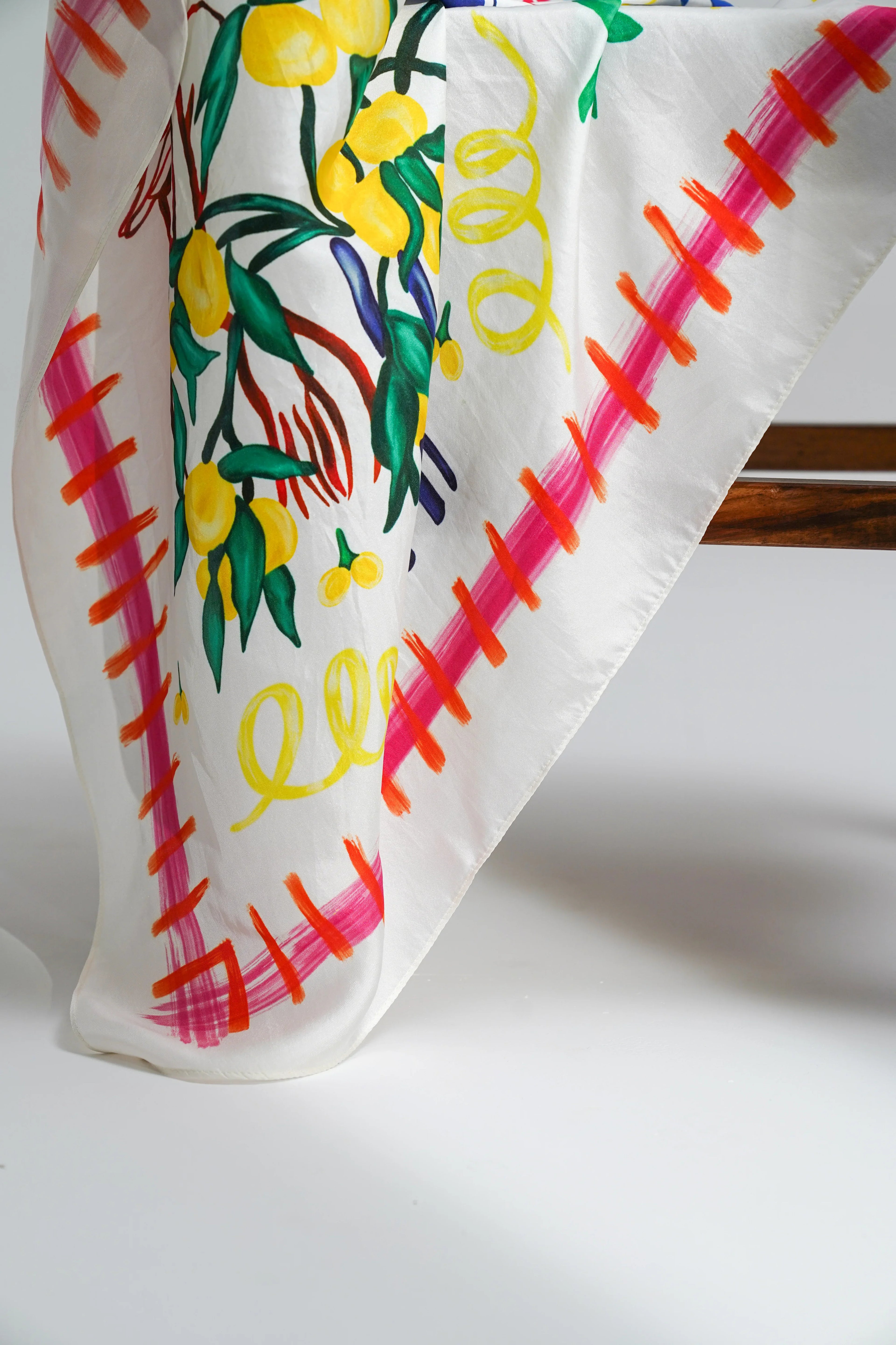 French Riviera Silk Scarf