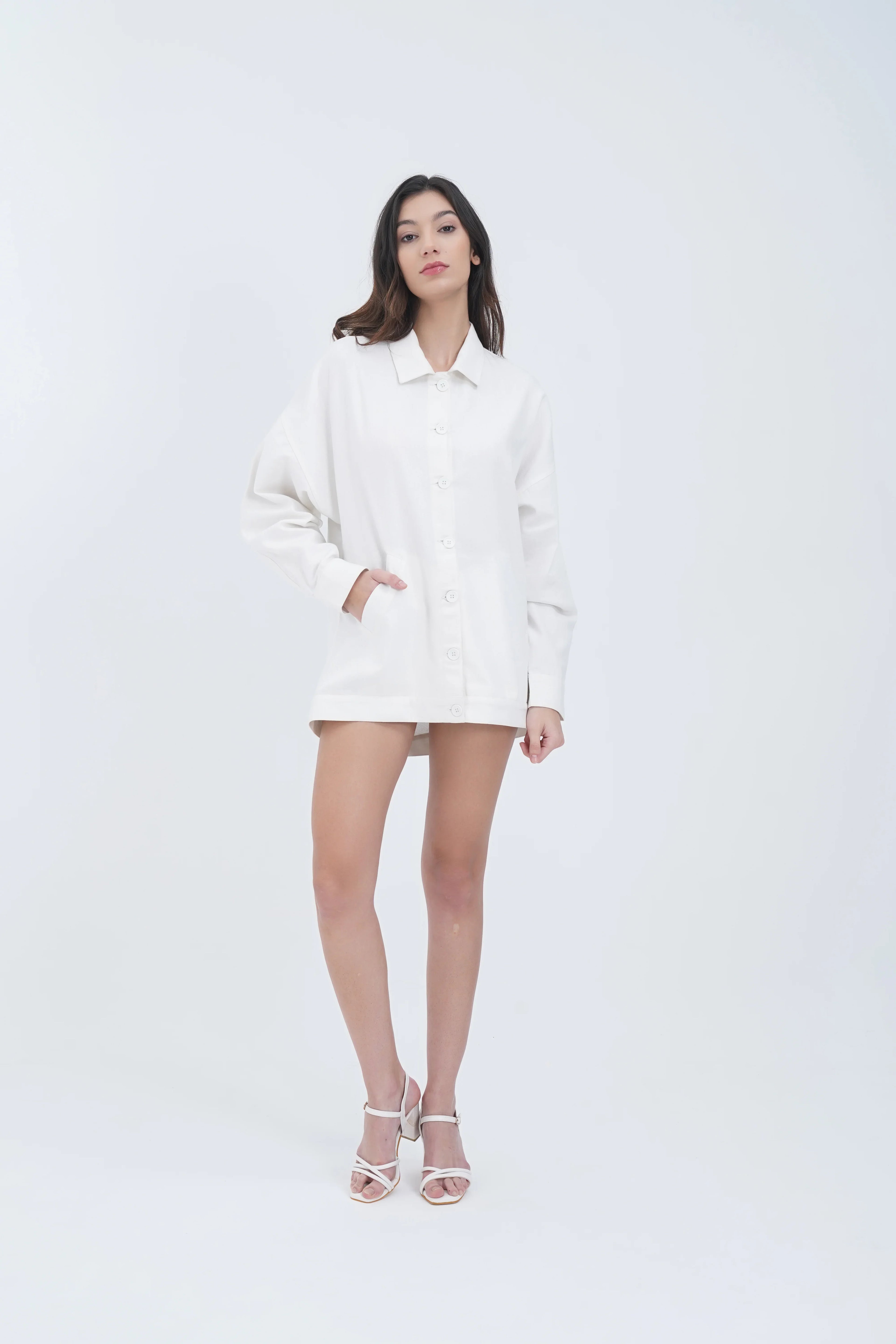 Côte d'Azur Cotton Embroidered Jacket