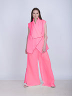 French Wrap Linen Co-Ord Set