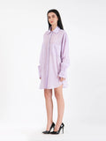 Juliette Lavender Cotton Shirt