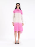 Chemise en coton rose Noor