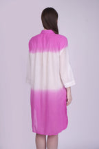 Noor Pink Cotton Shirt