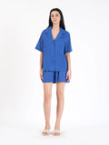 Lilou Blue Cotton Set