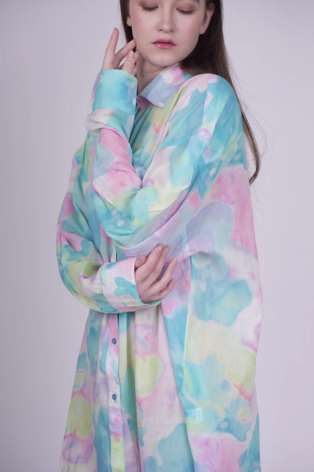 Lina Dyed Cotton Shirt