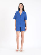 Lilou Blue Cotton Set