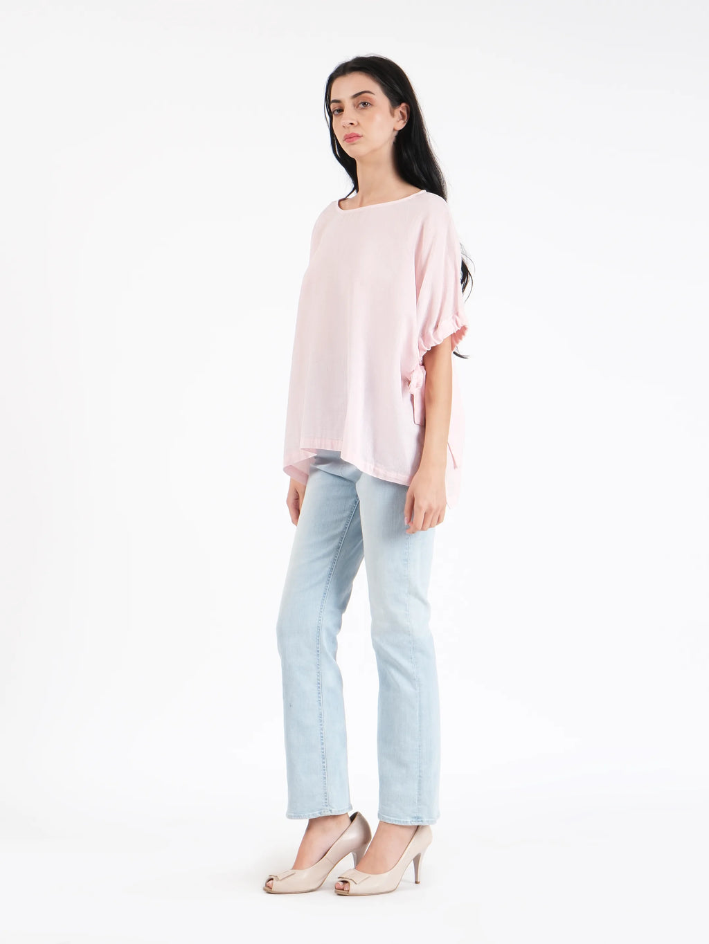 Garance Pink Cotton Top