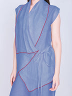 French Wrap Linen Co-Ord Set