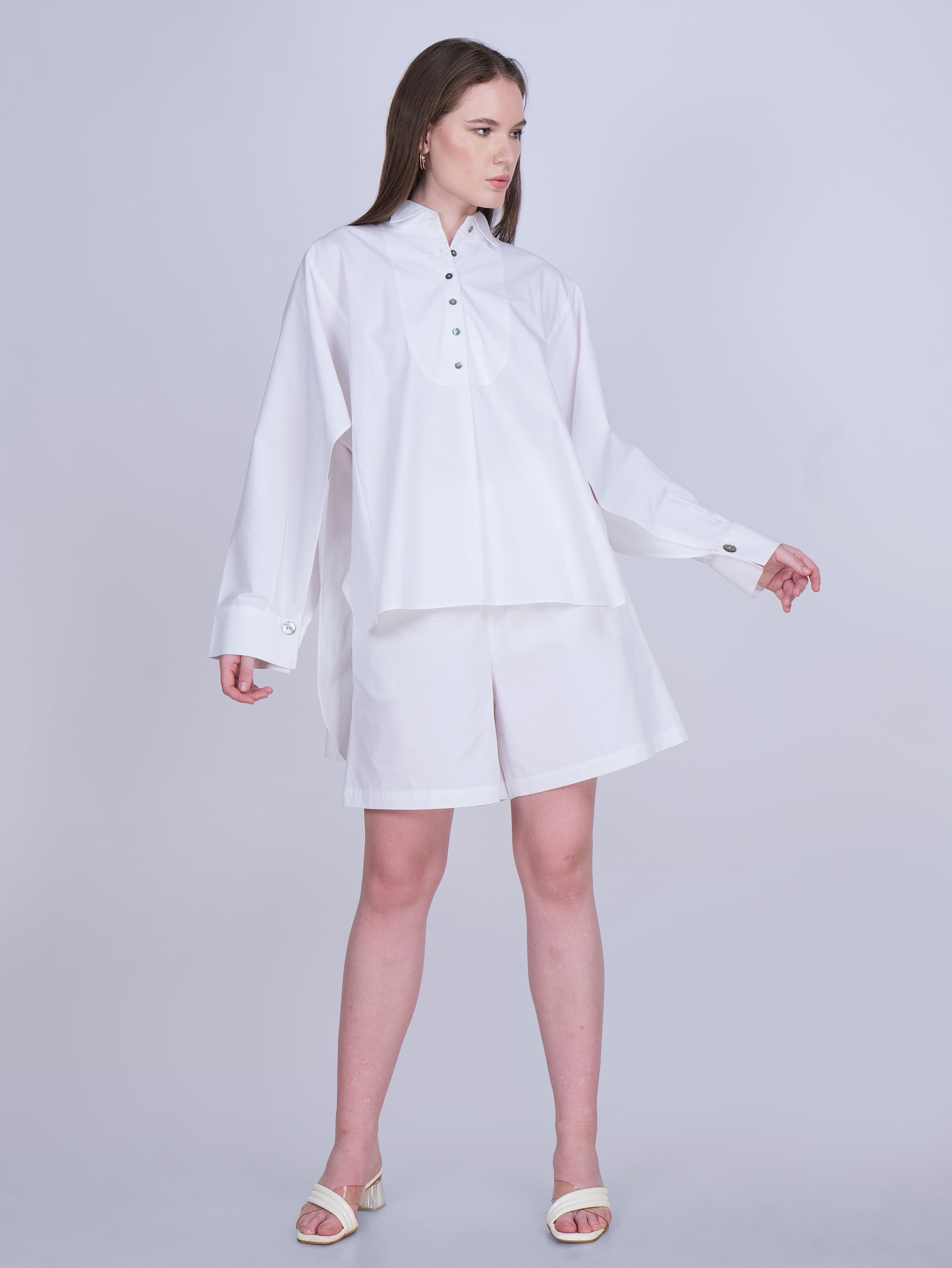 Tux Cotton Poplin Shirt