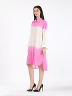 Noor Pink Cotton Shirt
