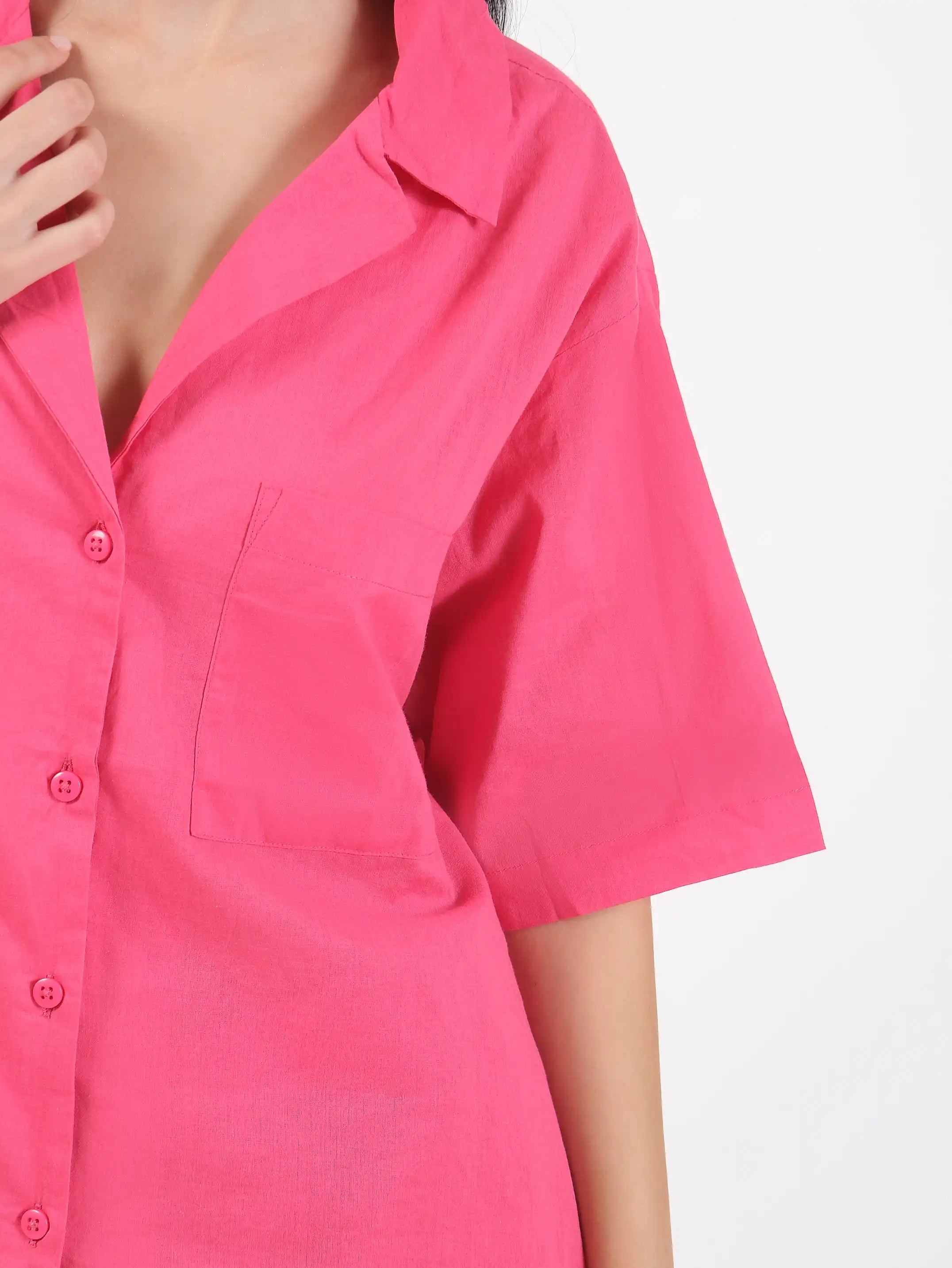 Lilou Pink Cotton Set