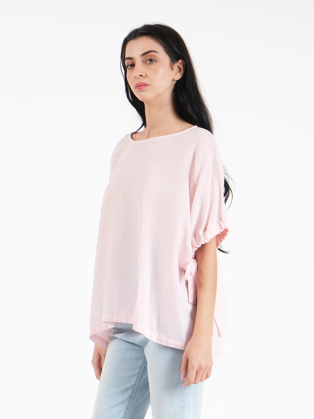 Garance Pink Cotton Top