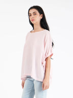 Garance Pink Cotton Top