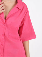 Lilou Pink Cotton Set