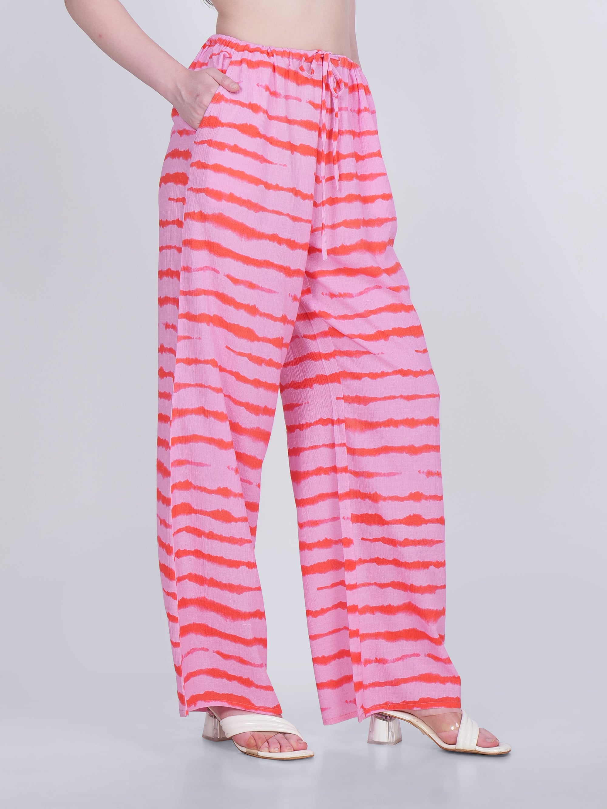 Tie-Dye Zebra Pants