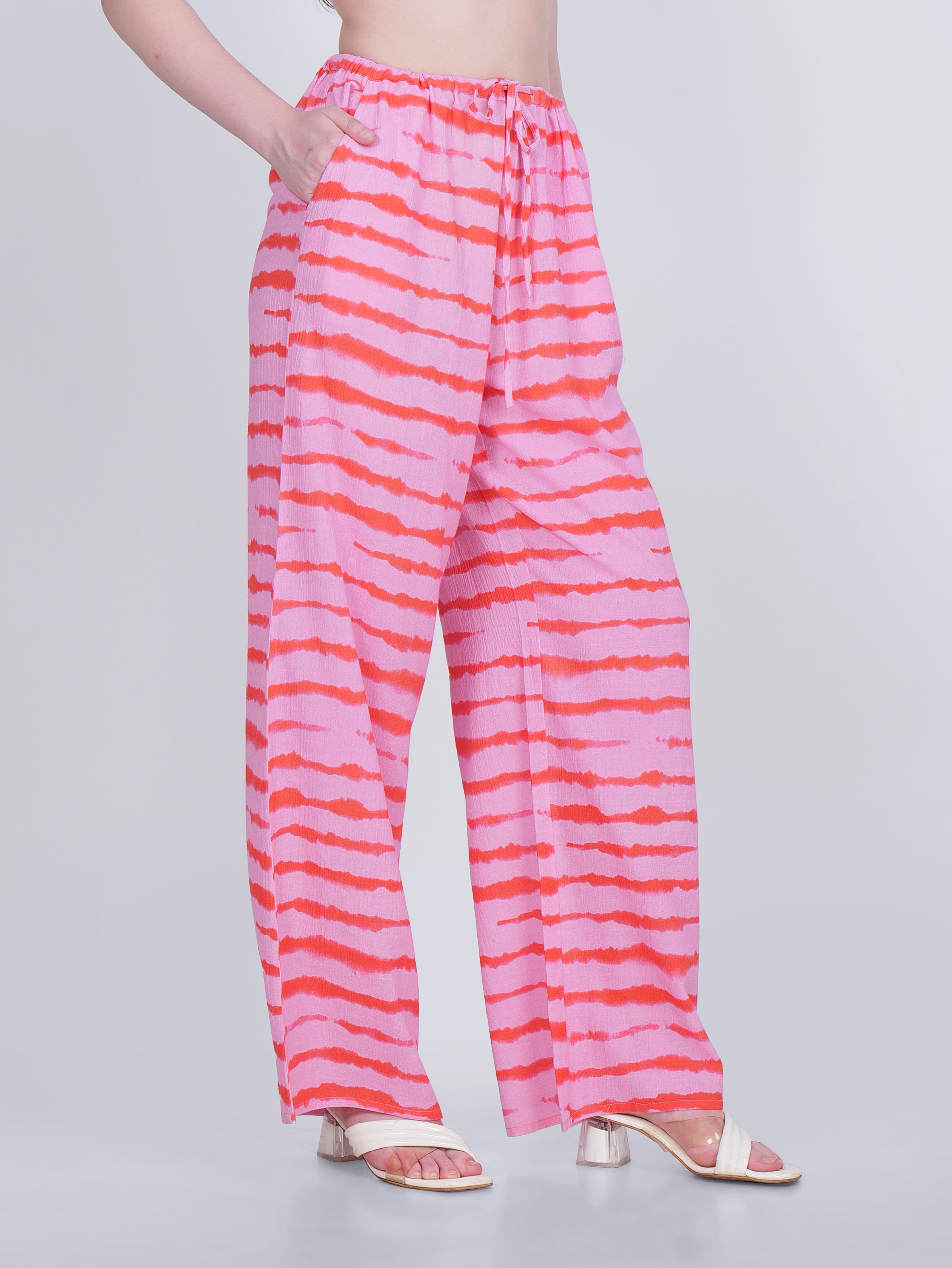Tie-Dye Zebra Pants