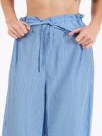 Jasmine Blue Cotton Y/D Pant