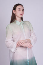 Noor Green Cotton Shirt