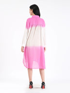 Noor Pink Cotton Shirt