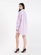 Juliette Lavender Cotton Shirt