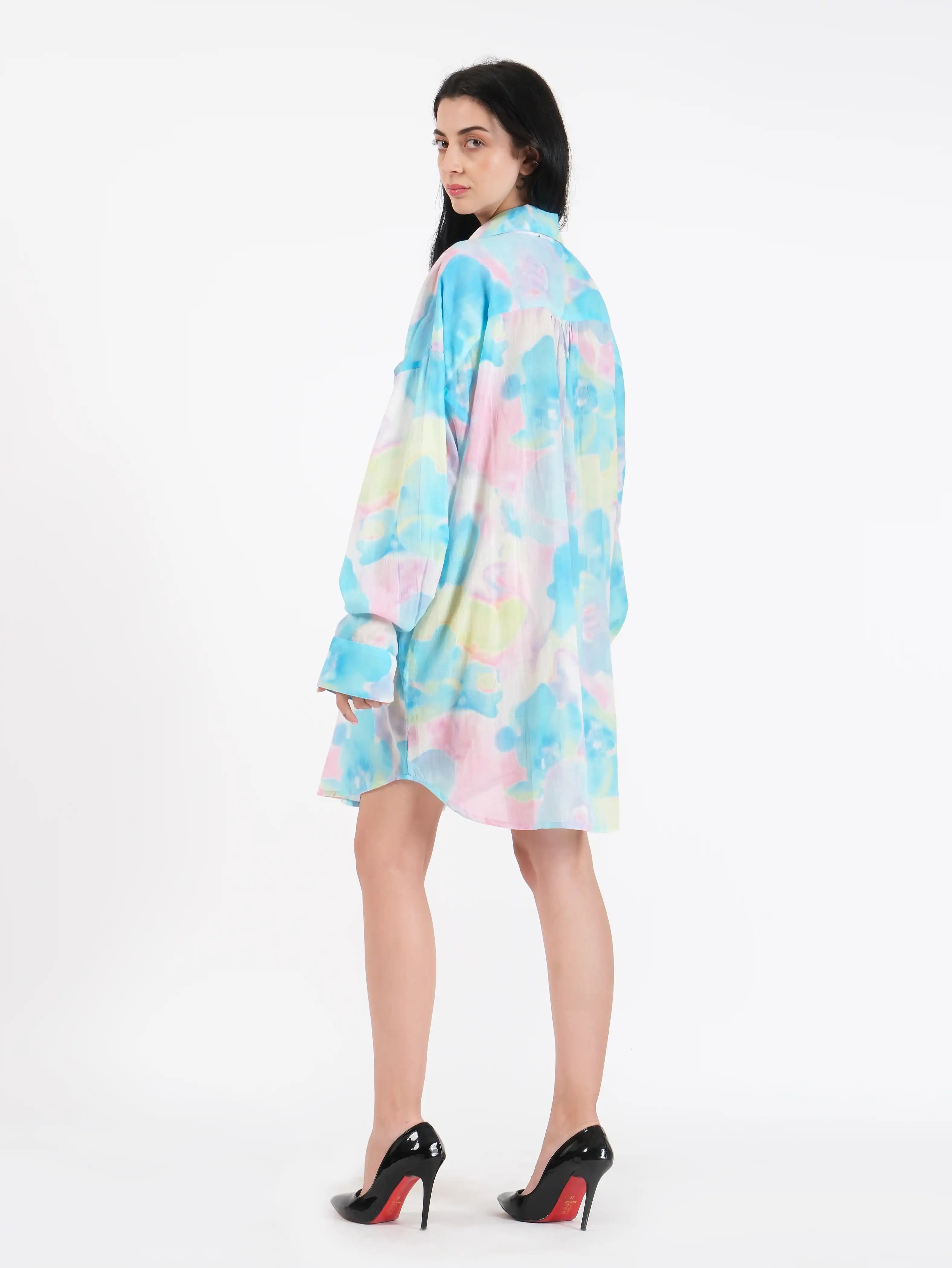 Lina Dyed Cotton Shirt