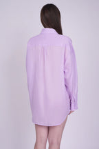 Juliette Lavender Cotton Shirt