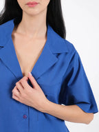 Lilou Blue Cotton Set