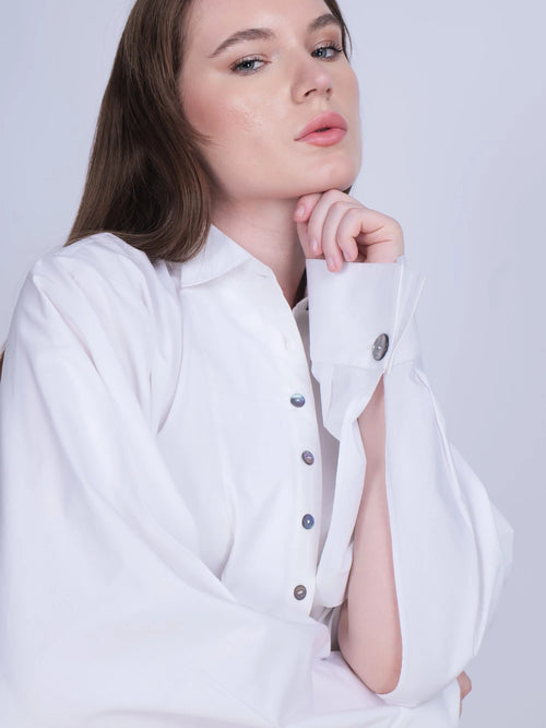 Tux Cotton Poplin Shirt