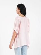 Garance Pink Cotton Top