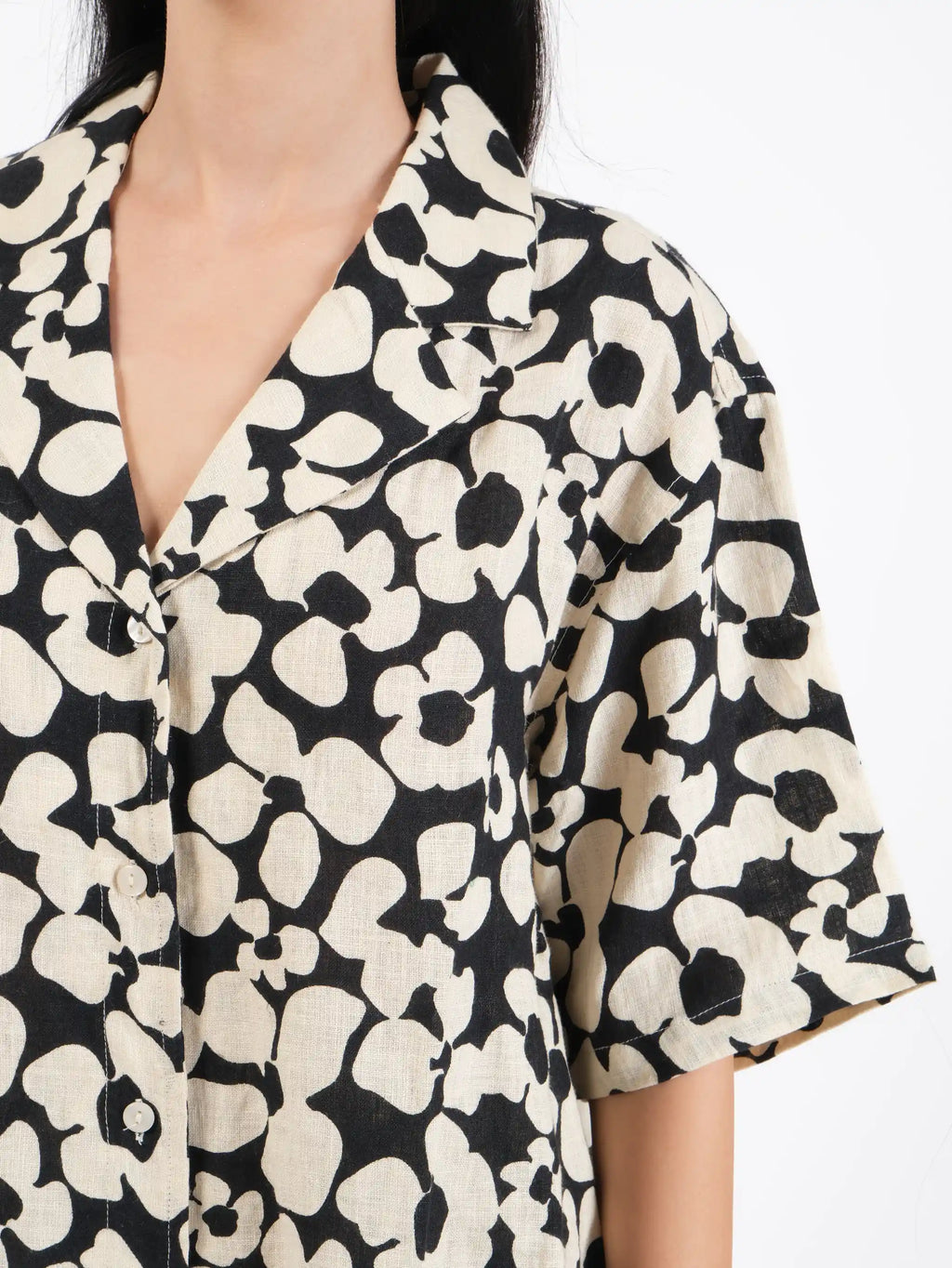 Louna Printed Linen Set