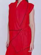 French Wrap Linen Co-Ord Set