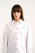 Vivi White Cotton Shirt