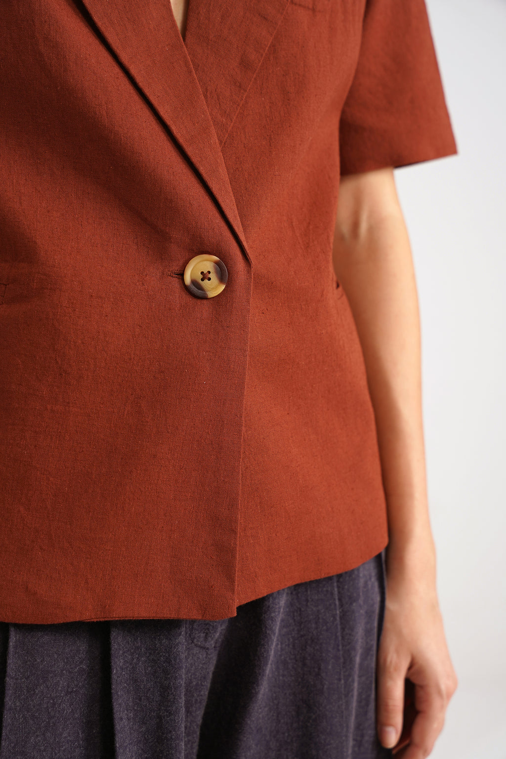 Suzi Relaxed Linen Jacket