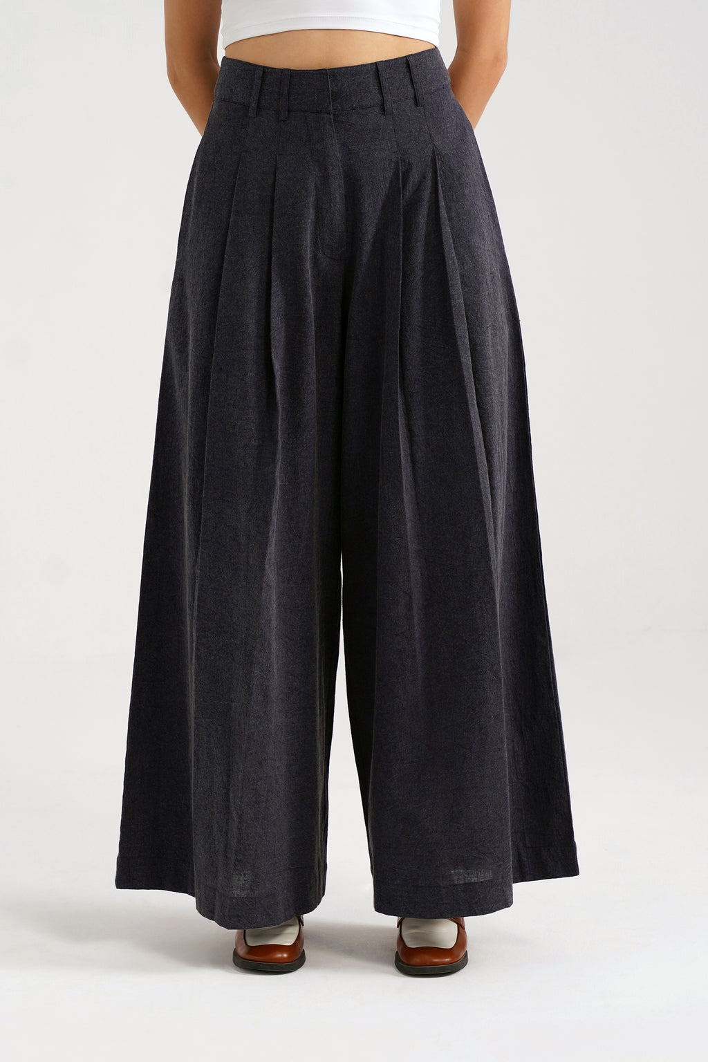 Sash Wide Leg Pants