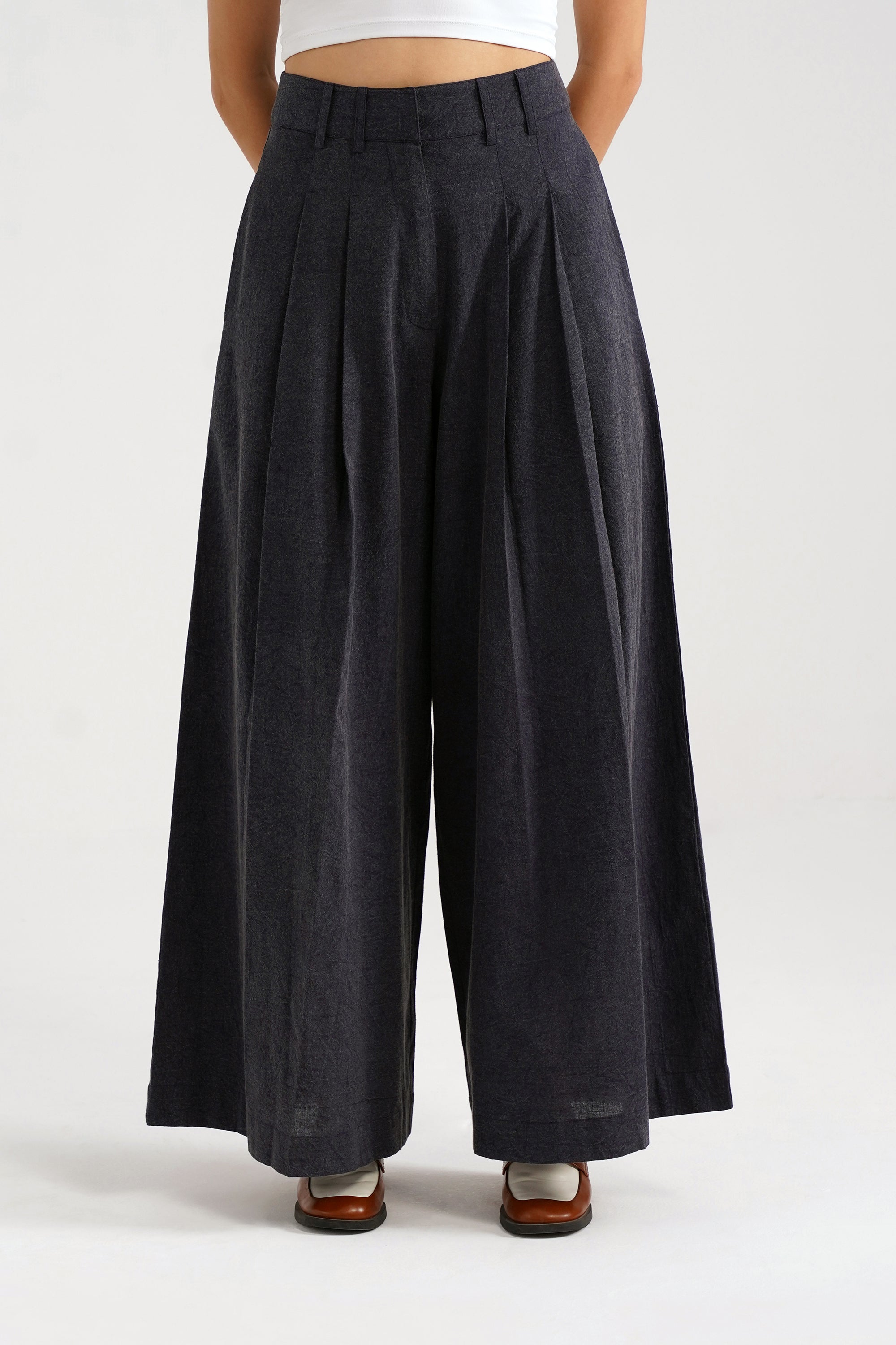 Sash Wide Leg Pants