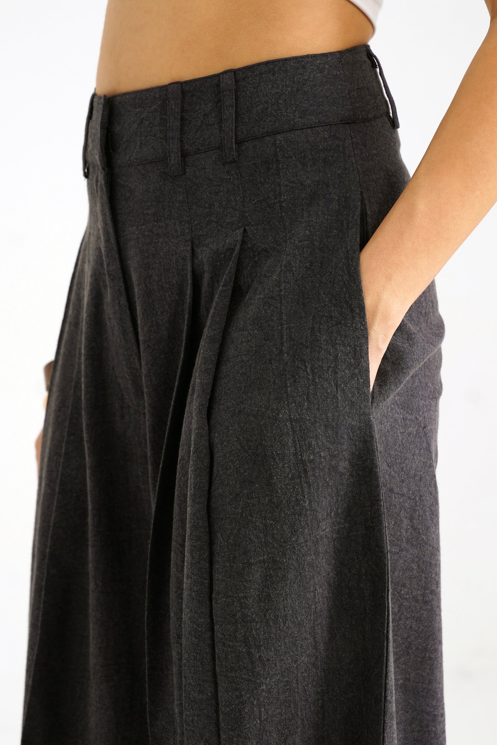 Sash Wide Leg Pants