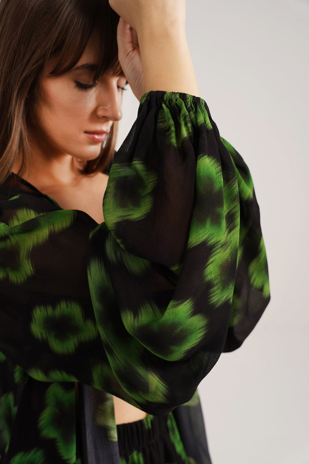 Neo Printed Georgette Cape