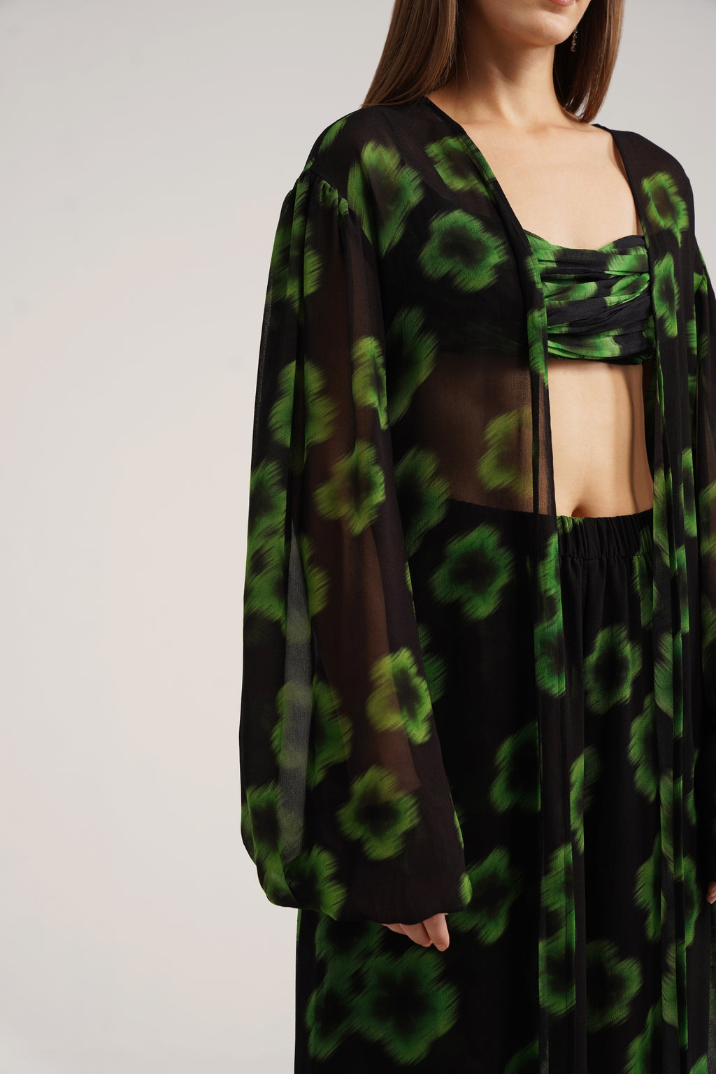 Neo Printed Georgette Cape