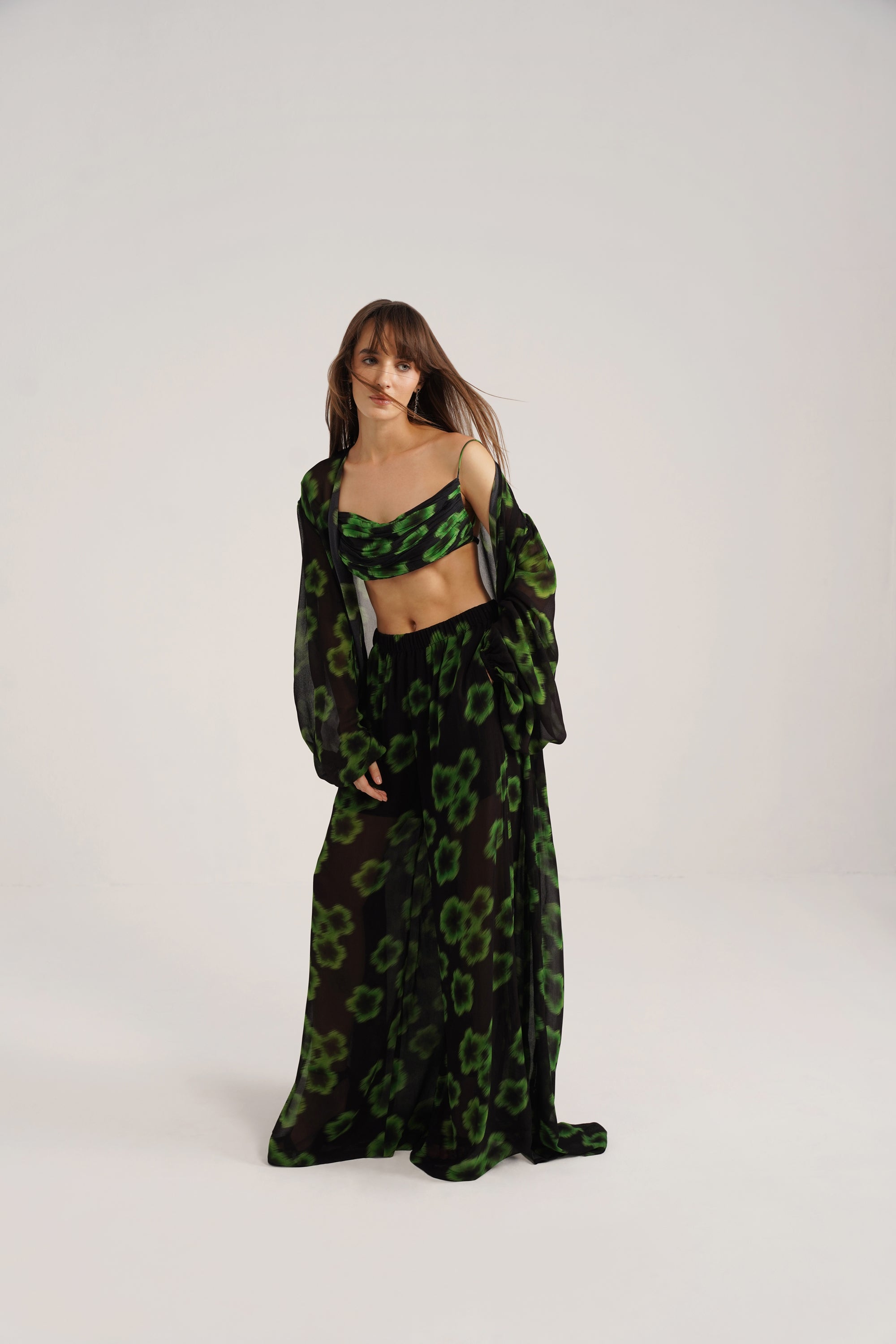 Neo Printed Georgette Cape