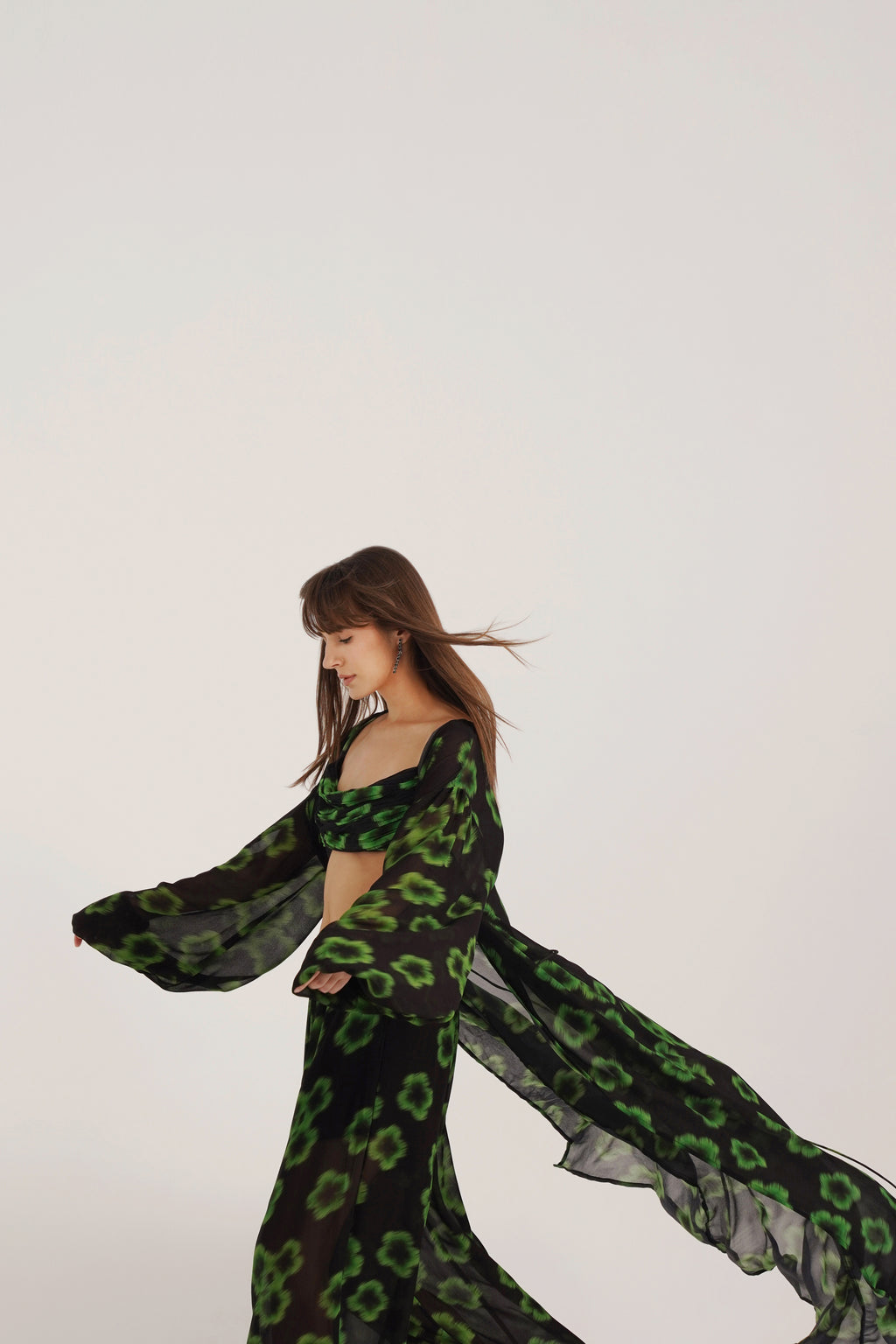 Neo Printed Georgette Cape