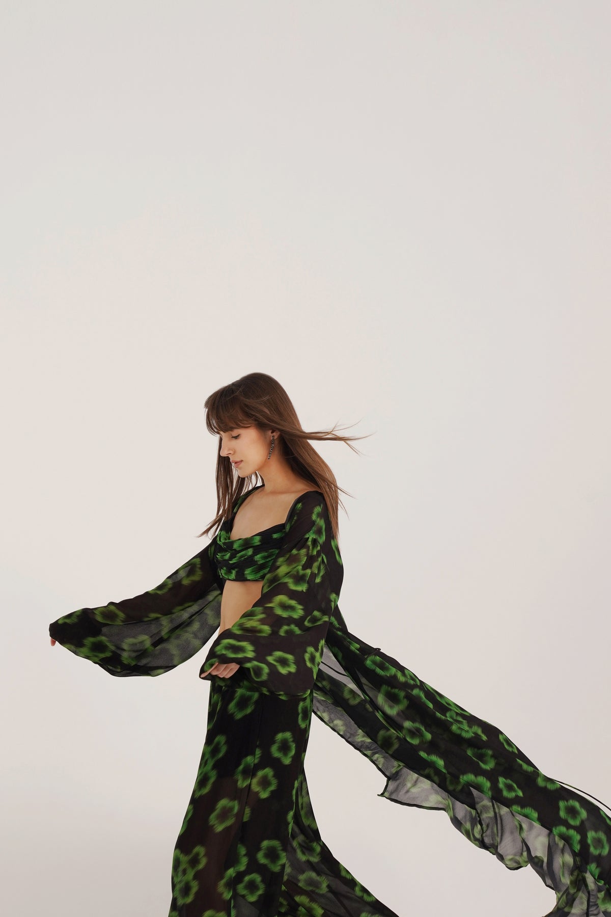 Neo Printed Georgette Cape