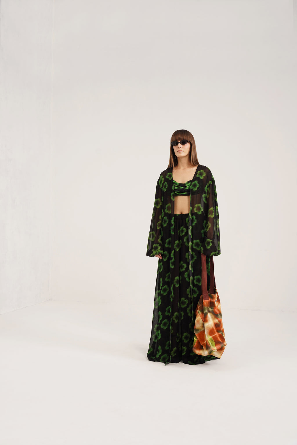 Neo Printed Georgette Cape