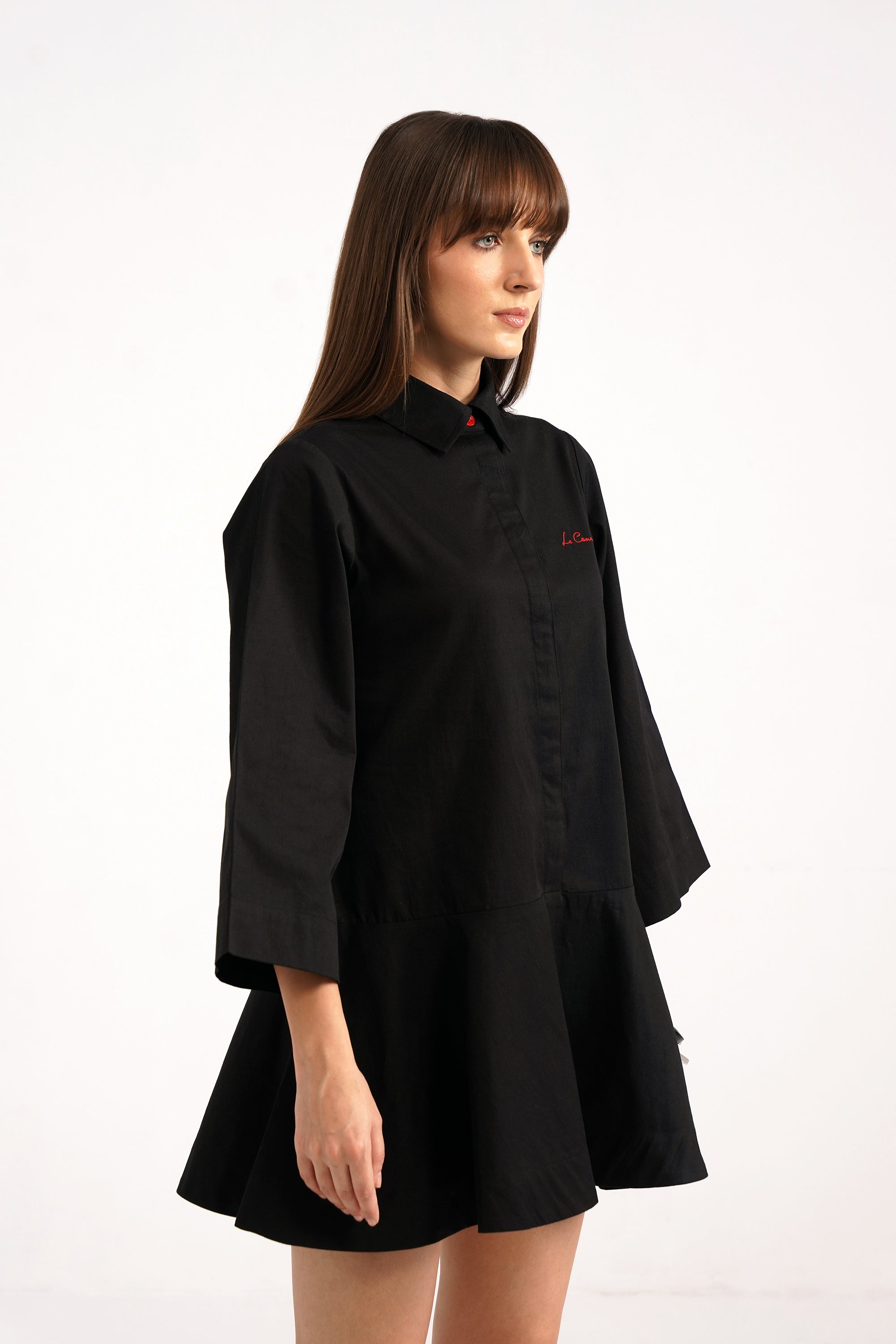 Melanie Peplum Mini Dress