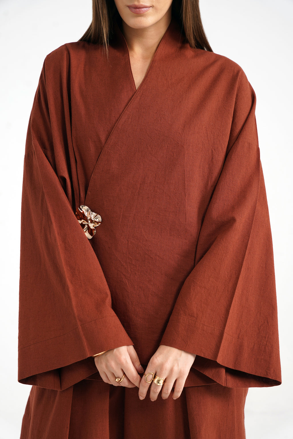 Leonie Linen Wrap Shirt