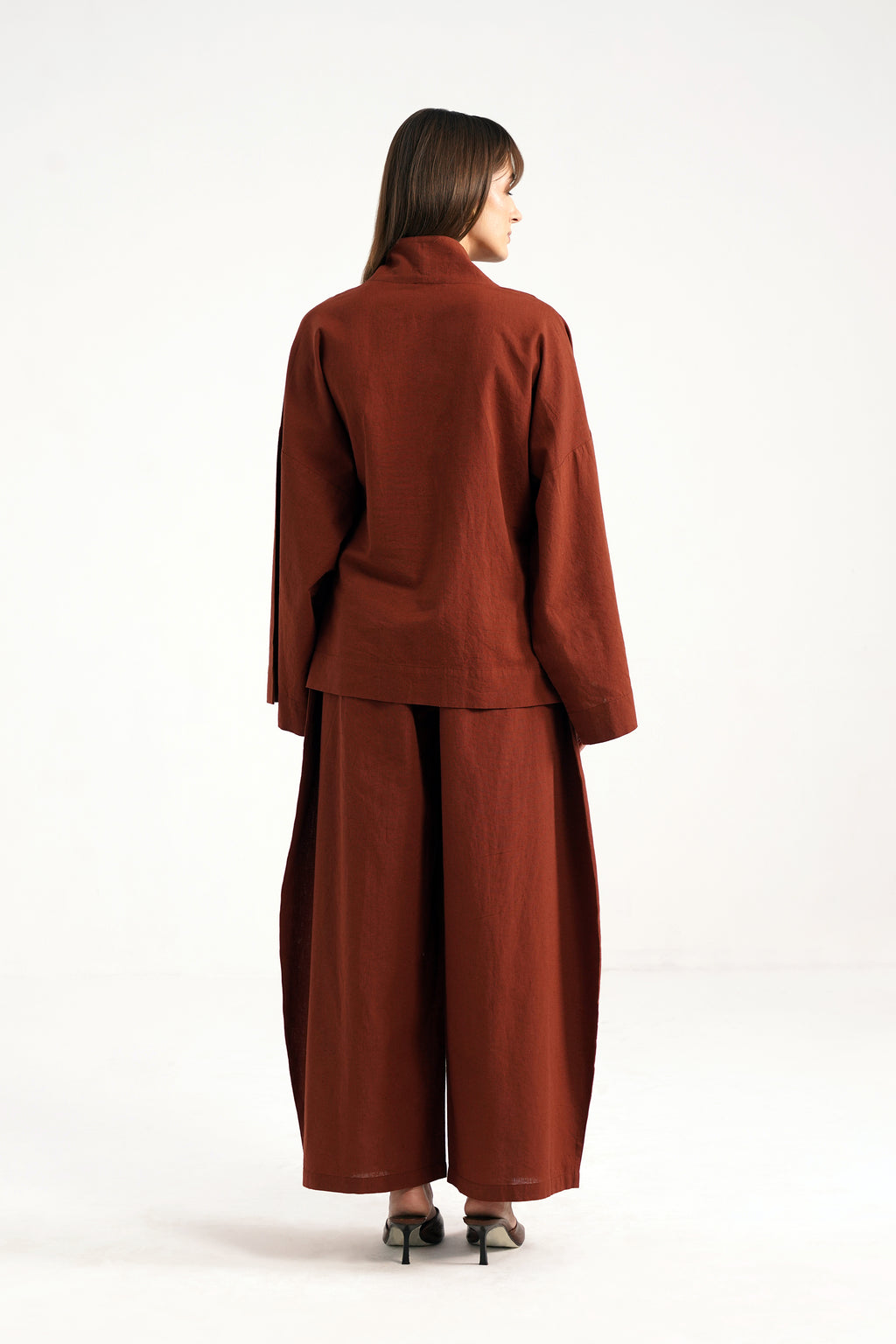 Leonie Linen Wrap Shirt