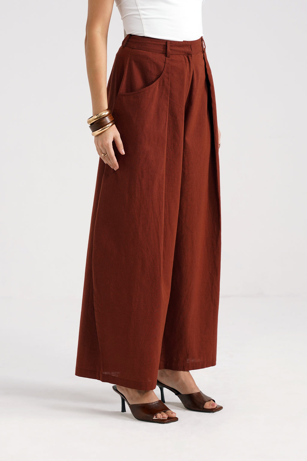 Odette Linen Balloon Pants