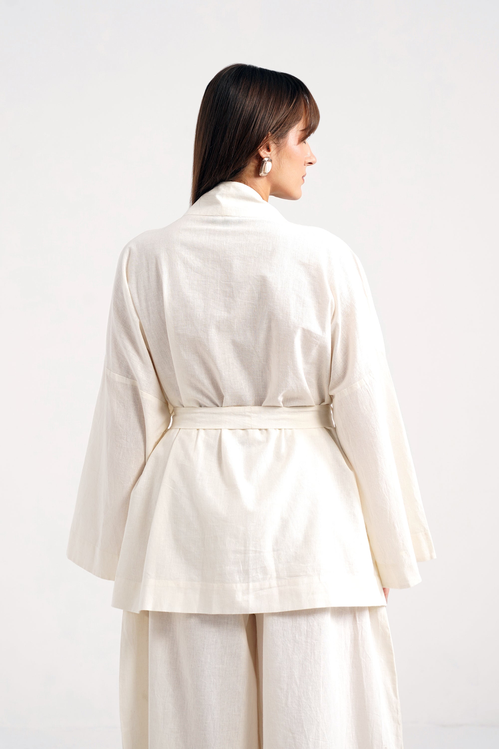 Francoise Linen Wrap Shirt