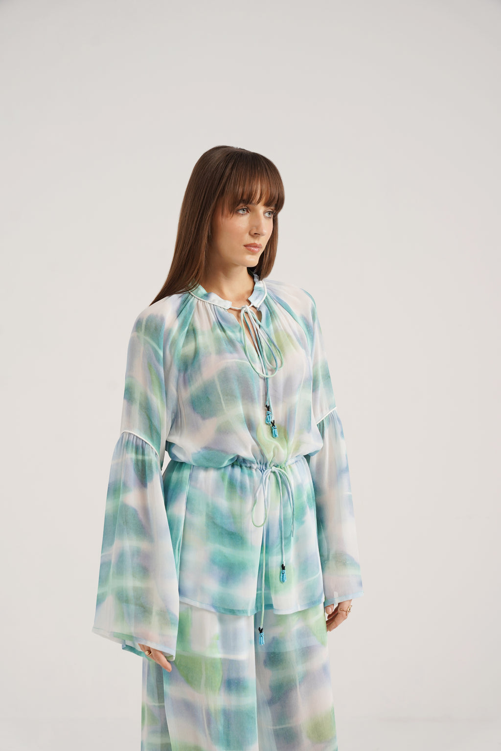 Calixte Lucid Printed Georgette Top
