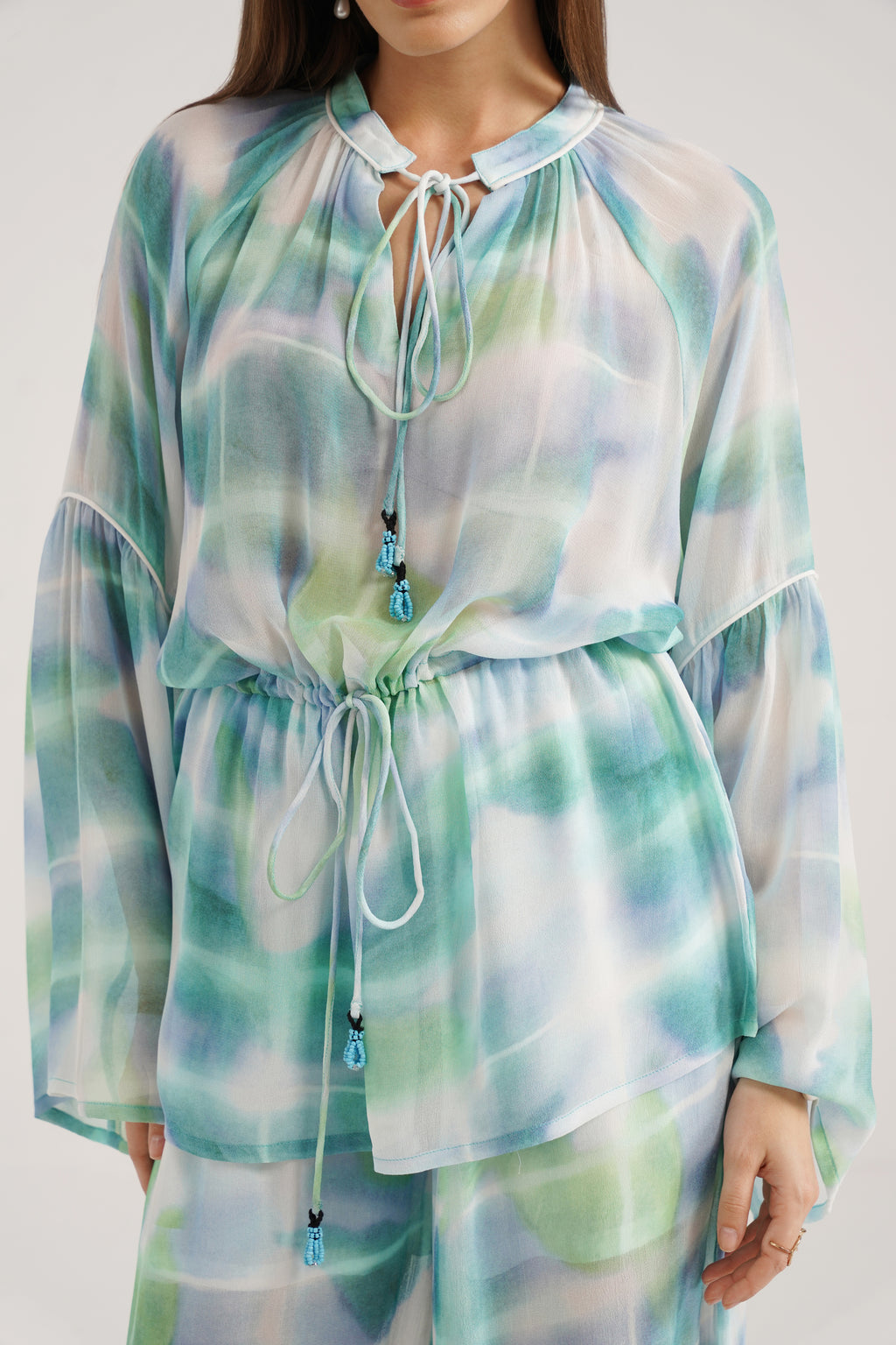 Calixte Lucid Printed Georgette Top