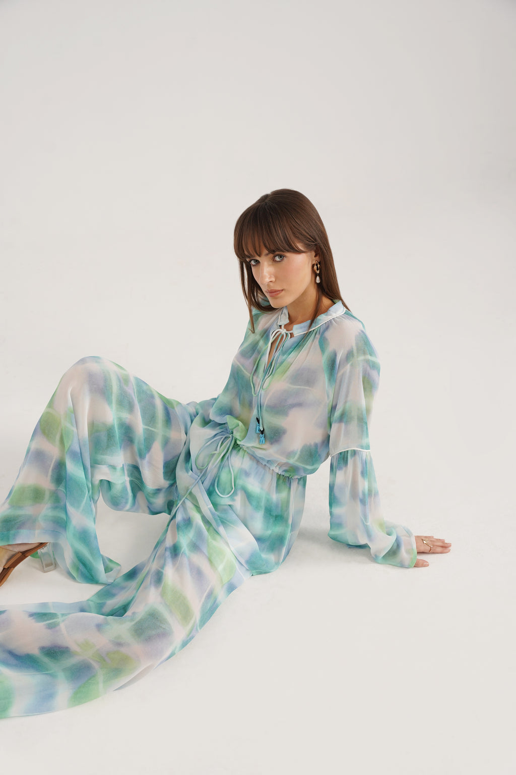 Calixte Lucid Printed Georgette Top