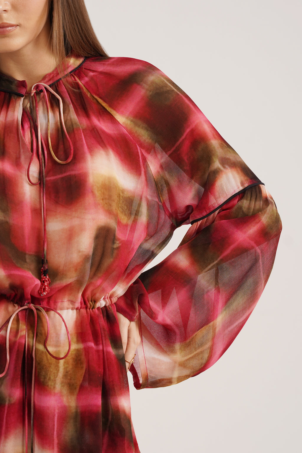 Calixte Lucid Printed Georgette Top